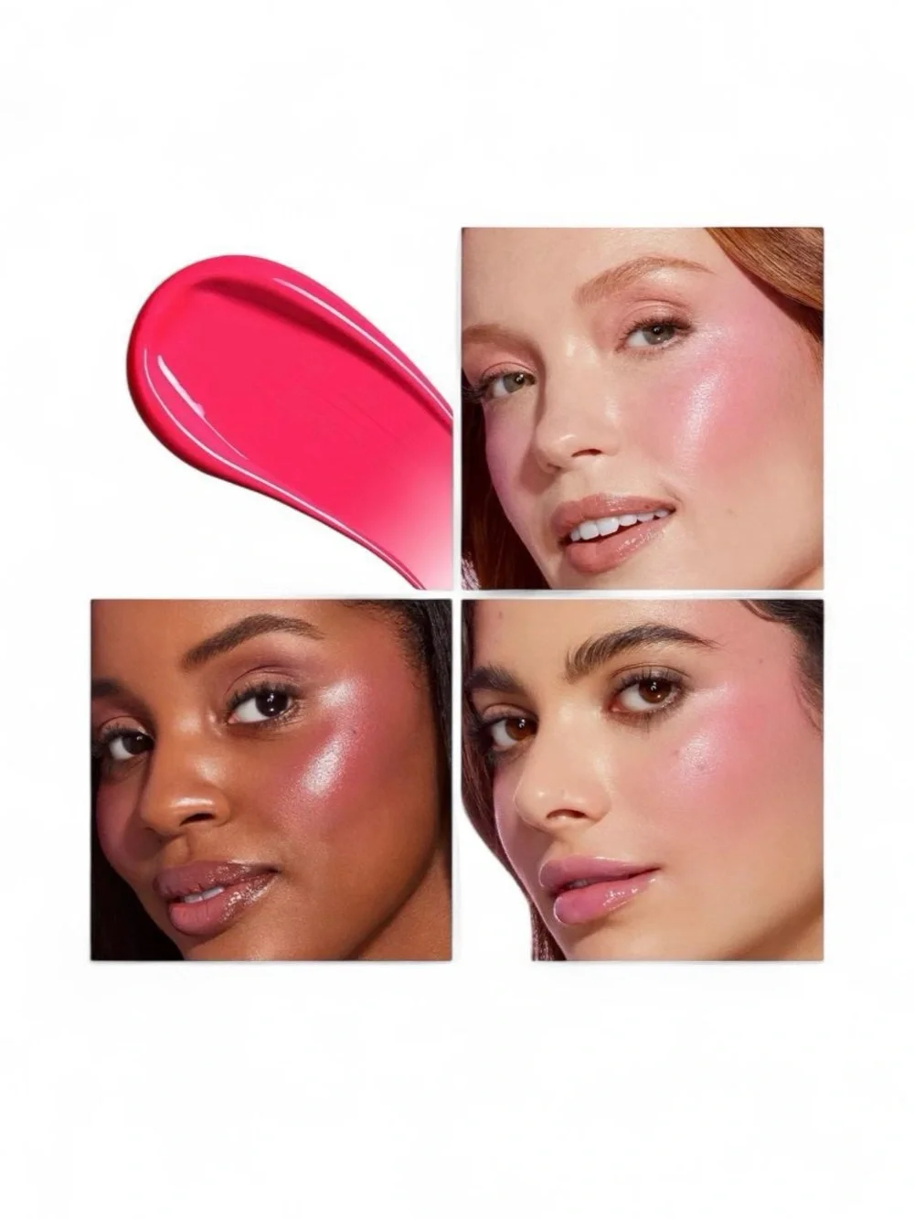 Too Faced Love Flush Glowing Liquid Blush - Deep Berry Pink